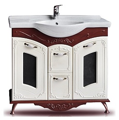 Атолл Мебель для ванной "Мастер и Маргарита" орех – фотография-7