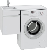 СанТа Тумба с раковиной под стиральную машину Марс 100 L подвесная белая