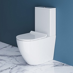 BelBagno Унитаз напольный Sfera-r BB2141CPR/SC/BB2111SC – фотография-7