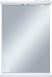 Misty Мебель для ванной Енисей 50 белая – фотография-9