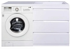 Style Line Мебель для ванной Даллас 140 R Люкс Plus белая – фотография-6