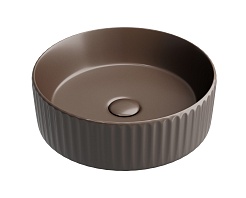 Ceramicanova Мебельная раковина Element 36 CN6057MDB тёмно-коричневый матовый – фотография-1