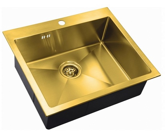Zorg Кухонная мойка INOX-PVD SZR-5951 BRONZE – фото, картинка, фотография-1