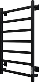 Aringa Полотенцесушитель электрический Порто 80x50 AR03012BL черный – фотография-2