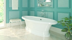 Marmo Bagno Ванна из литьевого мрамора Аззуро – фотография-2