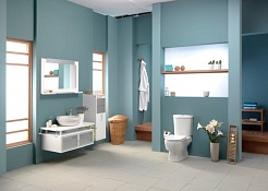 Creavit Чаша для унитаза Favori FR300.00100 вертикальный выпуск – фотография-2