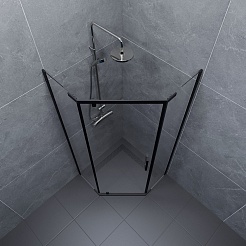 Triton Душевой уголок Дека-Блэк 90/90 Щ0000059783 – фотография-9