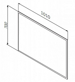 Am.Pm Зеркало для ванной SPIRIT 2.0 100 – фотография-3