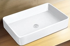 Esbano Раковина накладная Irios 61.5 белая – фотография-2