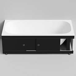 Водолей Экран под ванну Купе 1800 черный – фотография-5