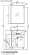 Акватон Тумба с раковиной "Лиана 60 М" с б/к – фотография-9