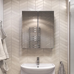 Vigo Мебель для ванной Turin 60 белая – фотография-12