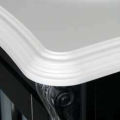 Атолл Мебель для ванной Александрия 100 K черная – фотография-5