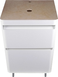 Style Line Мебель для ванной напольная Атлантика 60, антискрейч, столешница MI01 – фотография-3