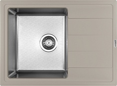 Florentina Мойка кухонная Комби 650 грей