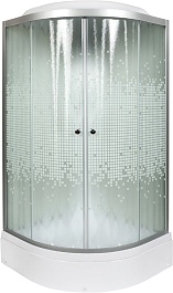 DTO Душевая кабина L780 с гидромассажем и электрикой – фотография-2