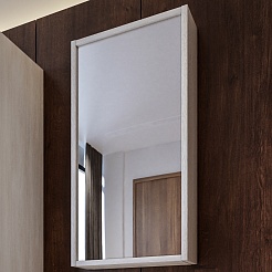 Бриклаер Мебель для ванной Бали 40 светлая лиственница/белая – фотография-2