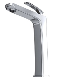 Mixline Смеситель для раковины 26k ML21-042 "Elegant" хром высокий излив – фотография-3