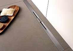 BERGES Wasserhaus Душевой лоток Simpel 1000 090113 хром матовый – фотография-3