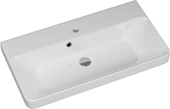 Brevita Тумба с раковиной Victory 70 подвесная белая – фотография-5