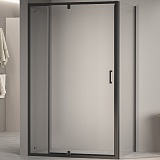 RGW Душевой уголок Passage PA-078B (PA-008B + Z-050-2B) 80x110 профиль черный стекло прозрачное