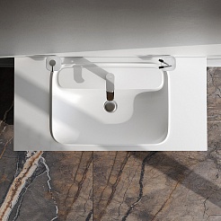 Am.Pm Мебельная раковина Func 100 белая матовая – фотография-2