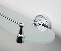 WasserKRAFT Полка стеклянная "Isen K-4024" – фотография-2