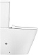 Azario Унитаз-компакт Quadro AZ-2175-1 безободковый с бачком с сиденьем микролифт белый – фотография-17