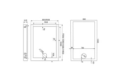 Good Door Поддон для душа Олимпик 110x80 – фотография-3