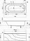 Poseidon Акриловая ванна Aida 170x70 – картинка-6