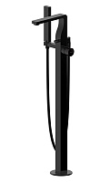 Bravat Смеситель для вынны с душем Arc F66061K-B3-ENG чёрный напольный
