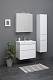 Aquanet Шкаф пенал Бруклин 35 R подвесной белый – фотография-23