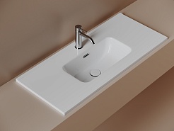 Ceramicanova Мебельная раковина Compact 91 CN7030 белая – фотография-2