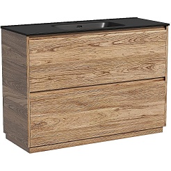 Sancos Тумба с раковиной Libra Floor 120 дуб чарльстон раковина Element 121 CN7006MB – фотография-1