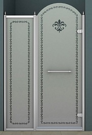 Cezares Душевая дверь в нишу RETRO-A-B-11-120-PP-Cr-R – фотография-1