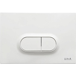 Vitra Комплект: Normus 9773B003-7201 кнопка белая – фотография-3