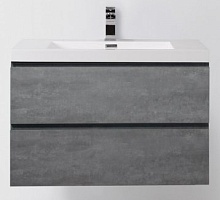 BelBagno Тумба для умывальника LUCE-800 Stucco Cemento