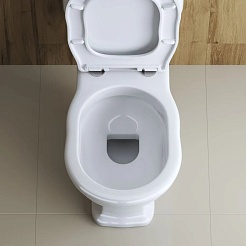 BelBagno Унитаз-компакт напольный Boheme BB115CPR/BB115SC с сиденьем – фотография-15