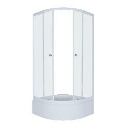 Triton Душевой уголок Ультра 90/90 В белый Щ0000061812 – фотография-2