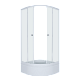 Triton Душевой уголок Ультра 90/90 В белый Щ0000061812 – фотография-5