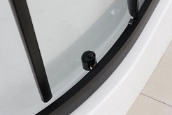 Frank Душевая кабина F409/1 black с крышей – фотография-7