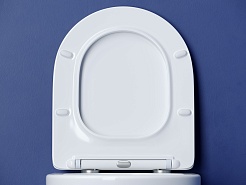 Ceramicanova Подвесной унитаз Metropol Торнадо CN4002T безободковый белый – фотография-7