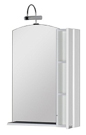 Aquanet Зеркальный шкаф "Асти 65" с подсветкой – фотография-2