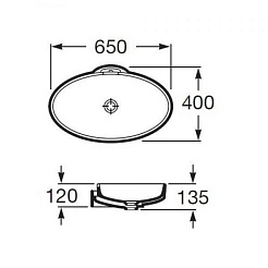 Roca Раковина "Urbi 5" 327229000 – фотография-6