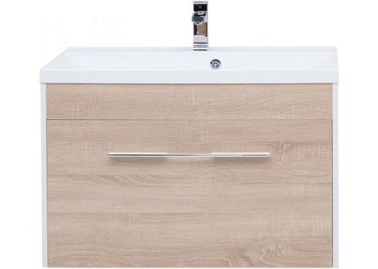 Aquanet Комплект мебели Августа 90 дуб сонома – картинка-5