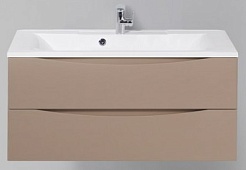BelBagno Тумба с раковиной MARINO 1000 Capucino Lucido – фотография-1