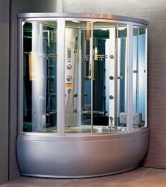 Appollo Душевой бокс GUCI-856 серый – фотография-2