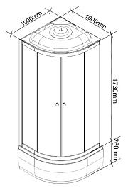 Parly Душевая кабина CM101 – фотография-8