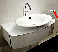 Jacob Delafon Тумба с раковиной "Presquile 85" – фотография-7