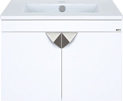 Misty Мебель для ванной Сахара 60 белая – фотография-2